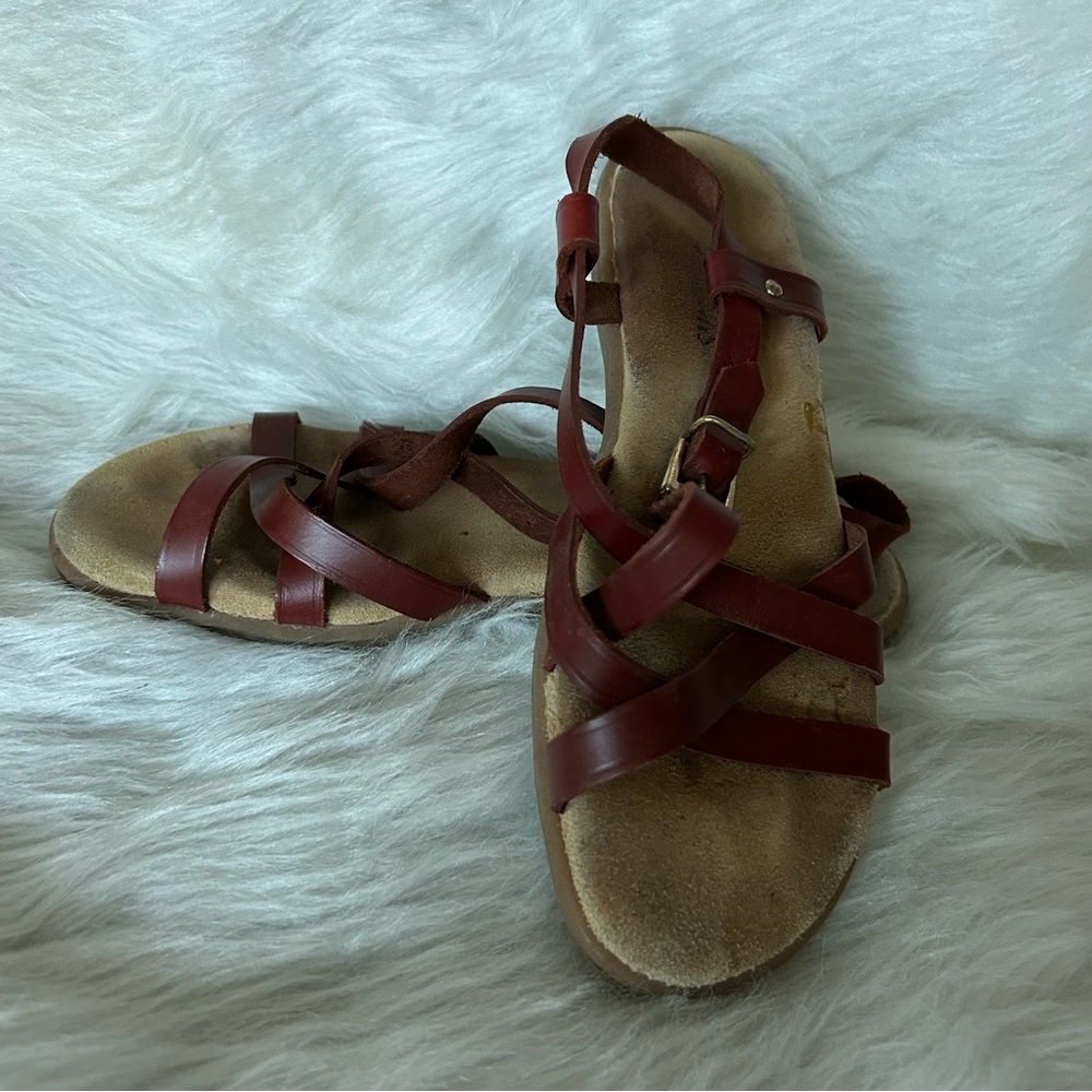 Bass Women's Brown Margie  Sandals